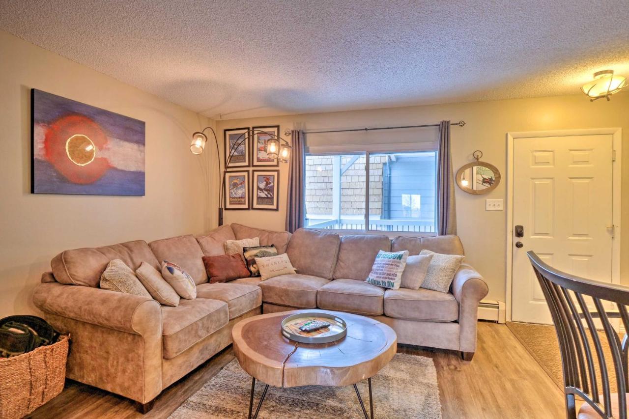 ברקנרידג' Main St Breck Condo With Mtn Views - Walk To Lifts! מראה חיצוני תמונה